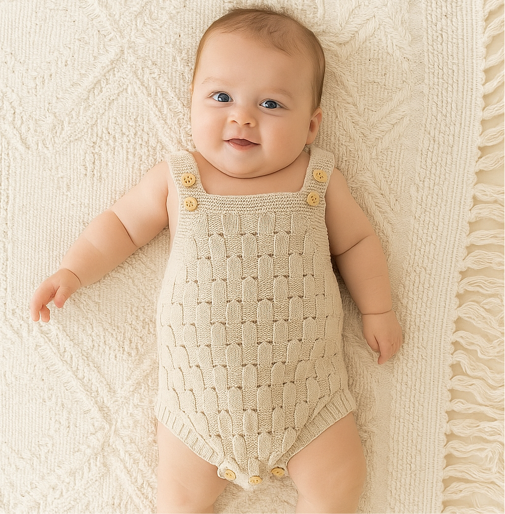 Blake Knit Bubble Romper