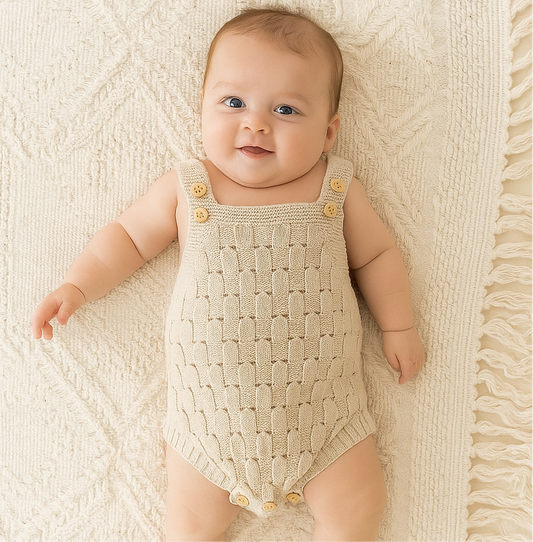 Blake Knit Bubble Romper