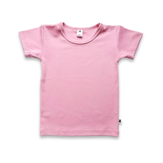 Baby/Kids' Bamboo T-Shirt | Taffy Pink