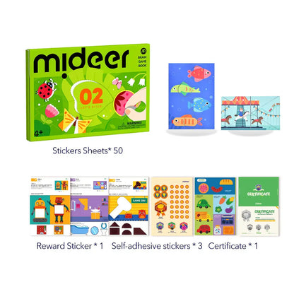 Brain Game Book: Let's Stick Level 2