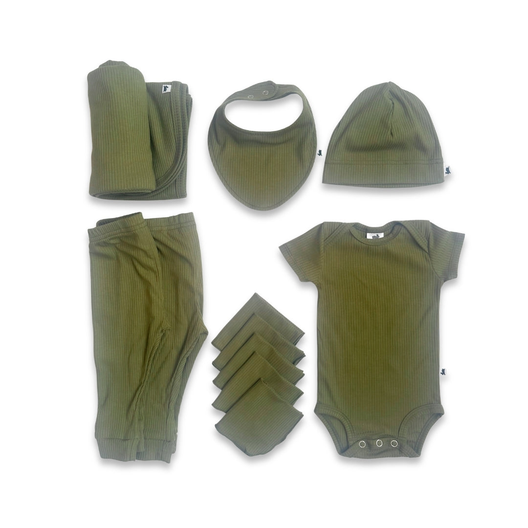 Coffret Cadeau Bébé Bambou | Côte Olive