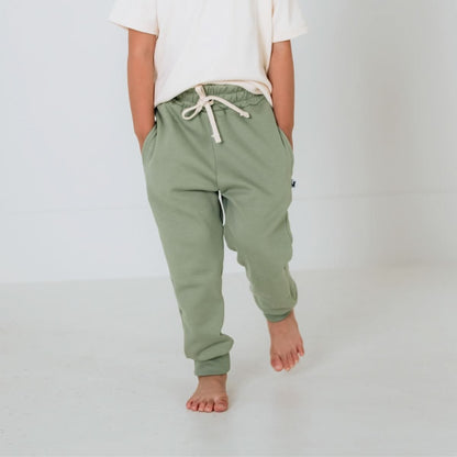 Baby/Kids' Bamboo Fleece Joggers | Terracotta