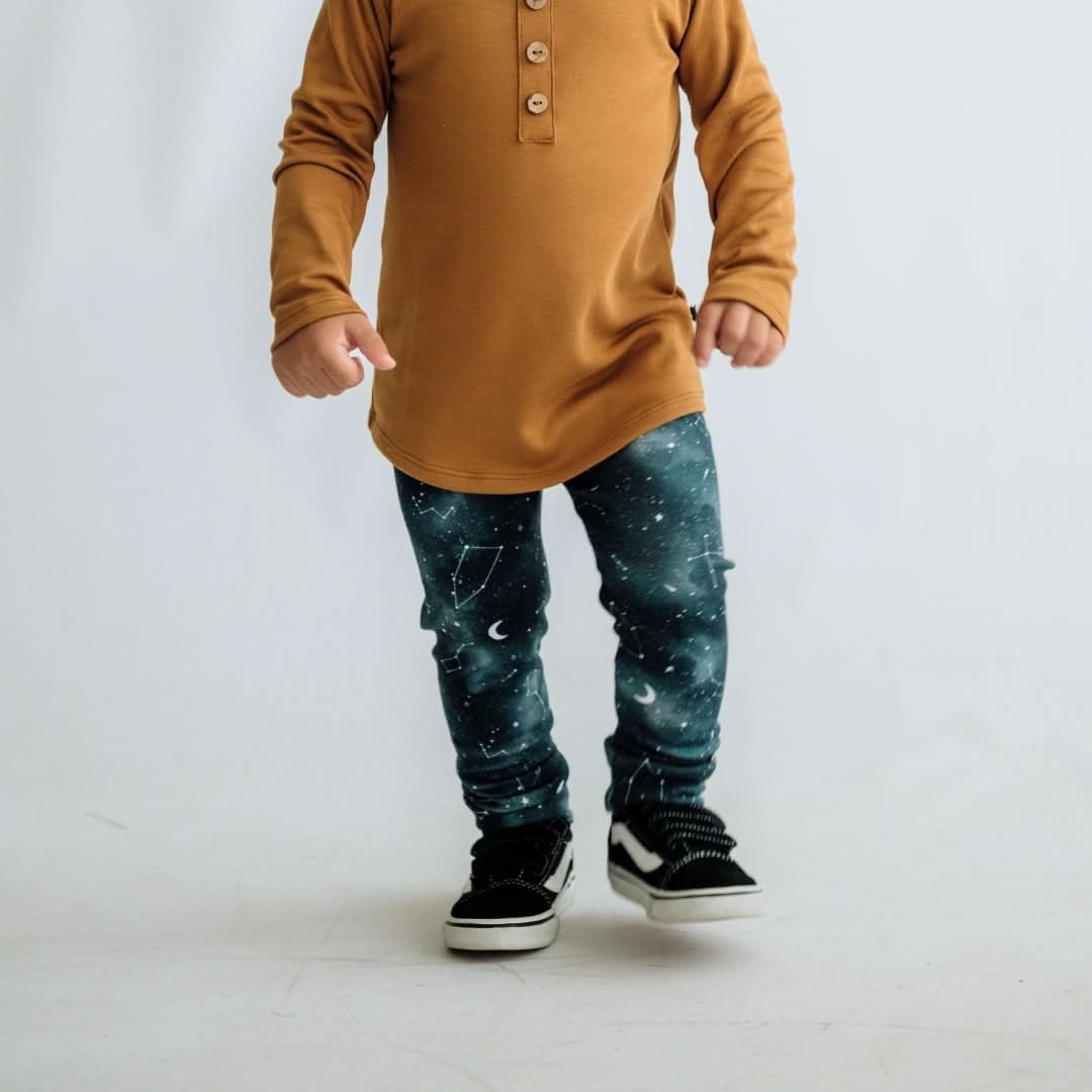 Legging en bambou pour enfant | Lilas Poudré