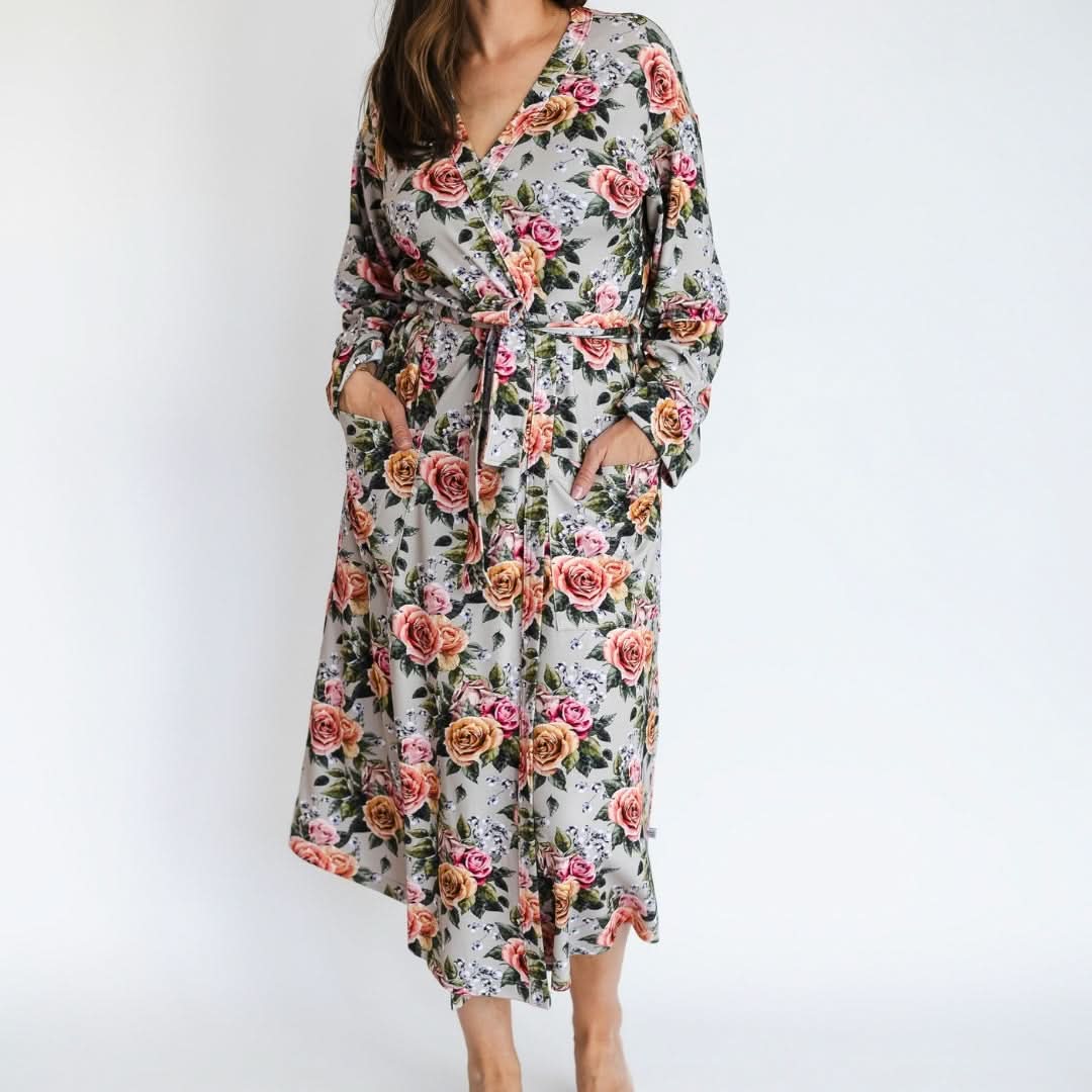 Robe en bambou pour femme | Feuilles de palmier