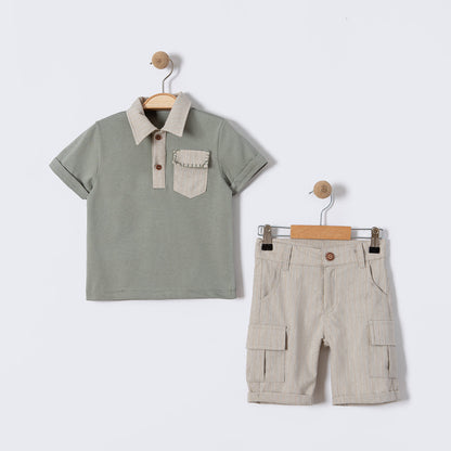 Ensemble cargo Little Gent