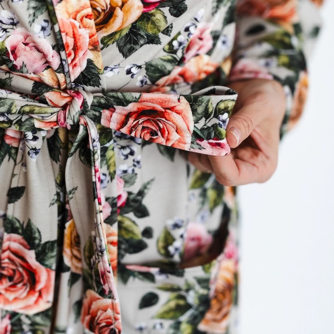 Robe en bambou pour femme | Feuilles de palmier