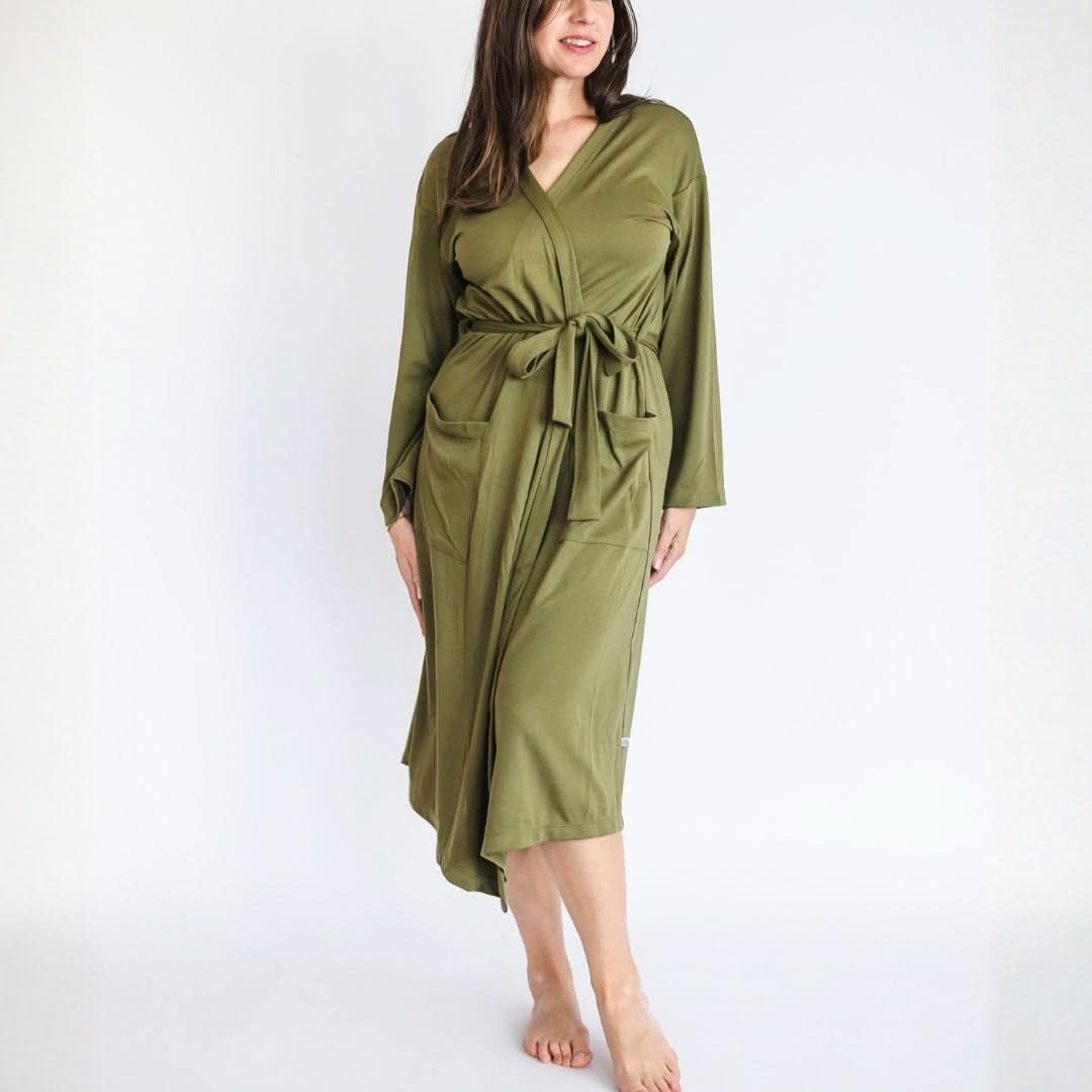 Robe en bambou pour femme | Feuilles de palmier