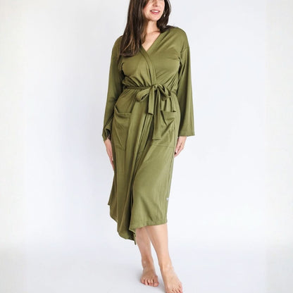 Robe en bambou pour femme | Feuilles de palmier