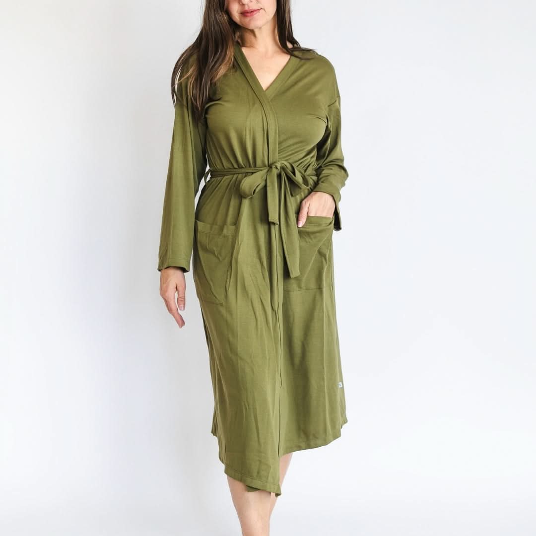 Ladies’ Bamboo Robe | Antique Floral