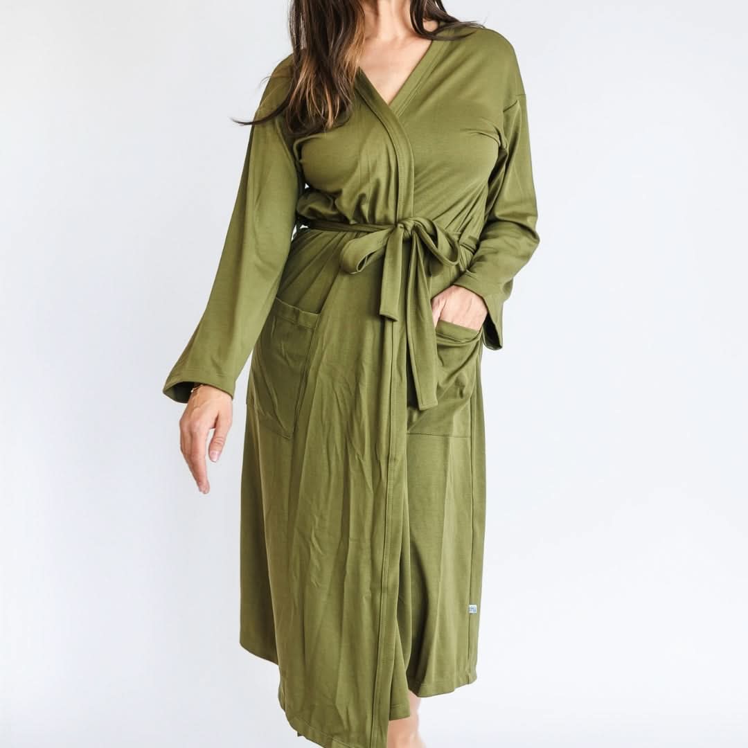 Robe en bambou pour femme | Feuilles de palmier