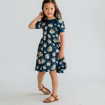 Kids' Rayon from Bamboo Penelope Dress | Celestial Floral