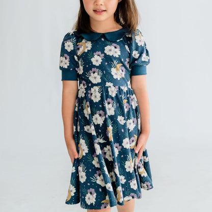 Kids' Rayon from Bamboo Penelope Dress | Celestial Floral