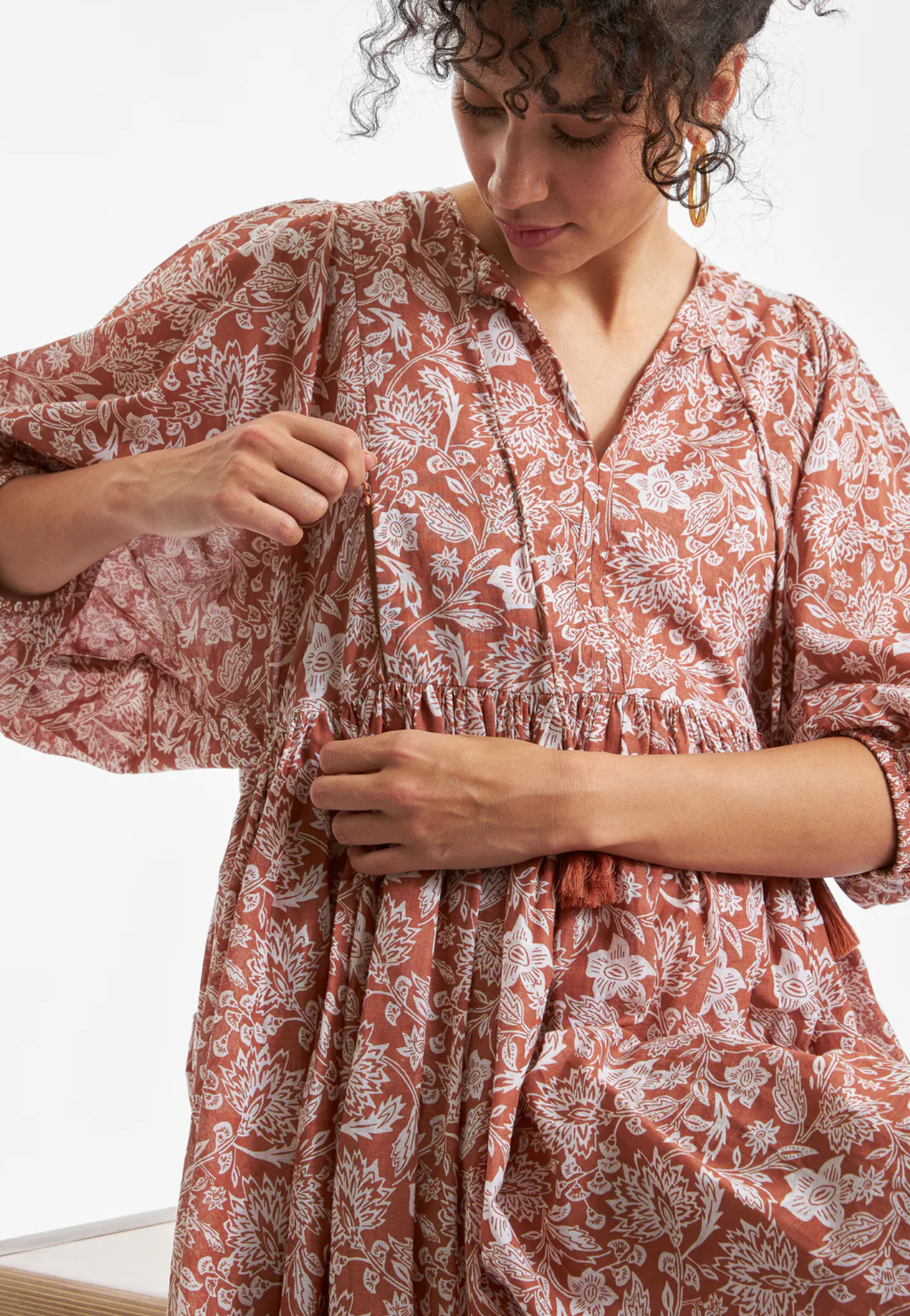 Cali Cotton Nursing Dress