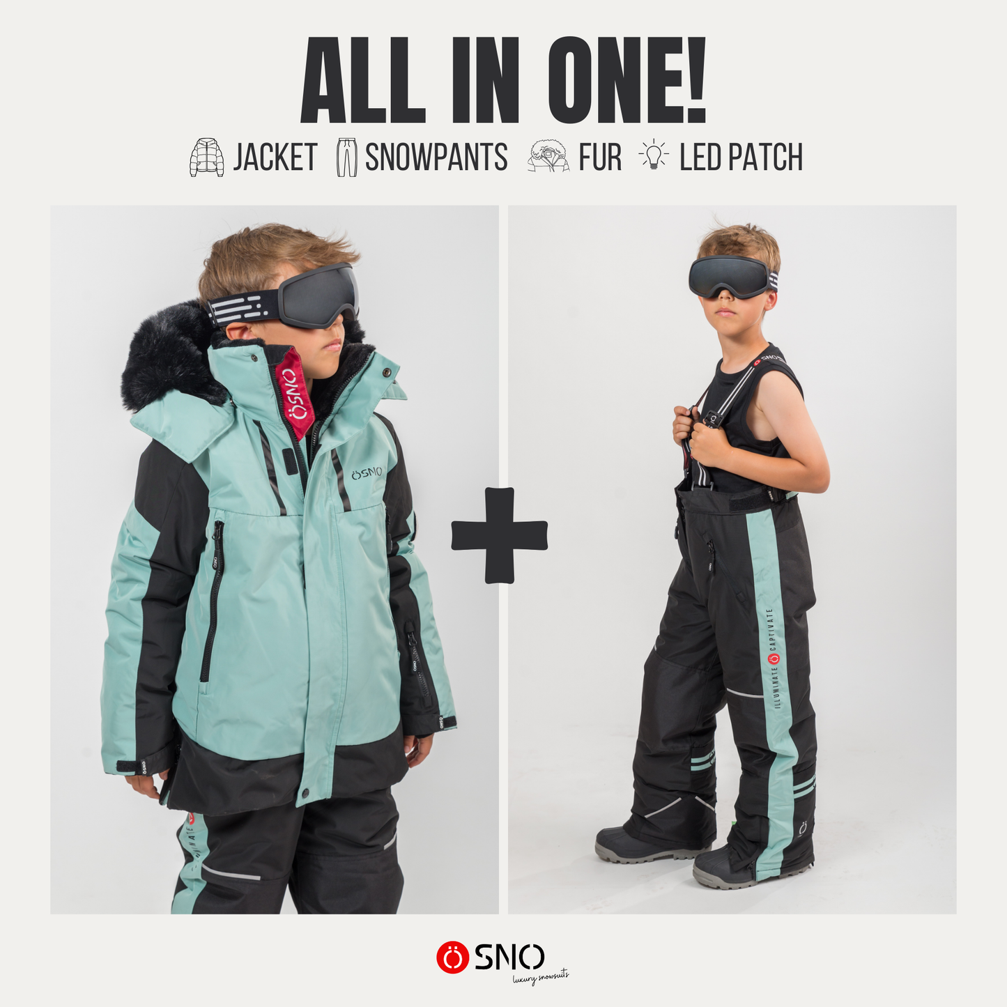 Blake Performance Snowsuit - Ski jacket and pants