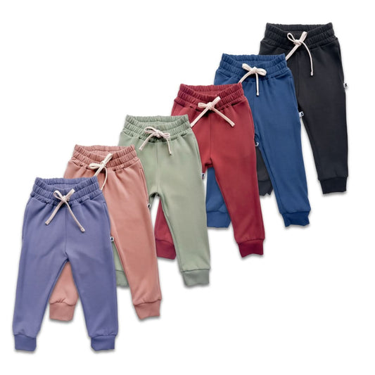 Pantalon de jogging en molleton de bambou pour bébés et enfants | Terre cuite