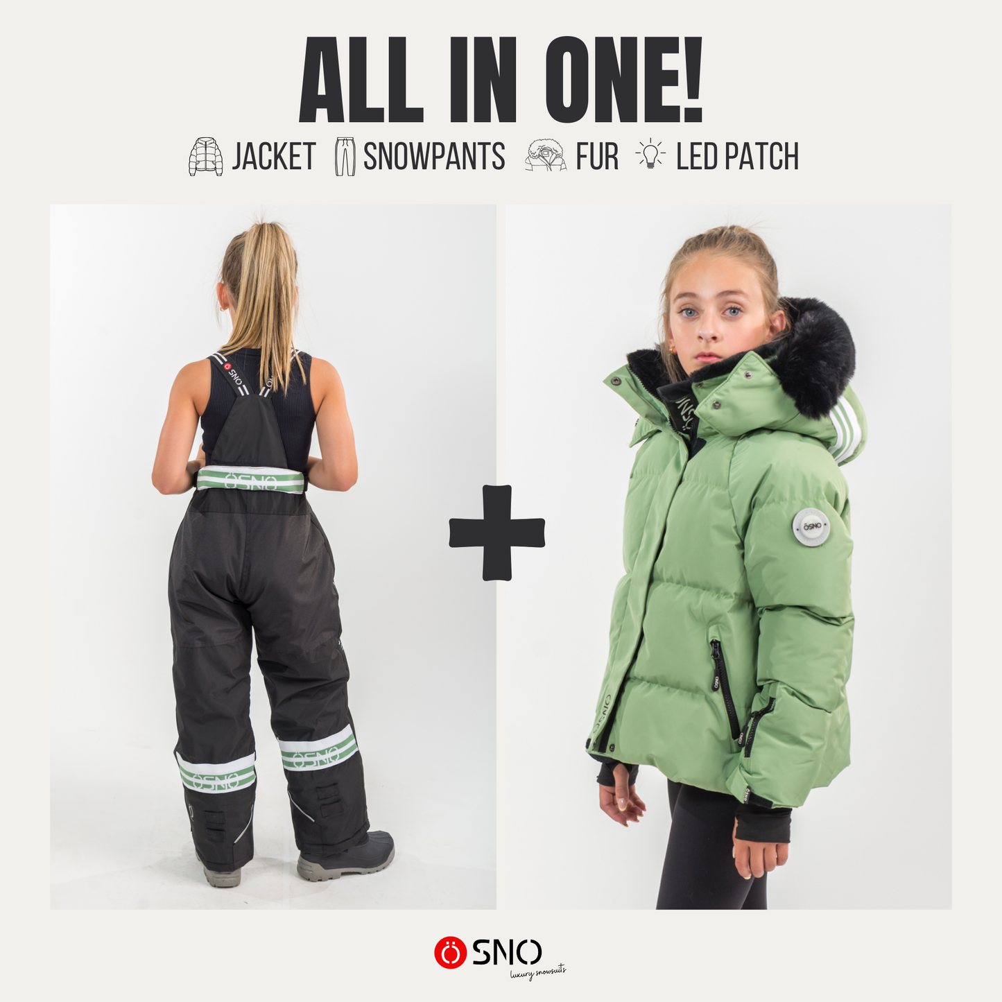 Nikki Short Snowsuit (Jacket & Pants) OSNO