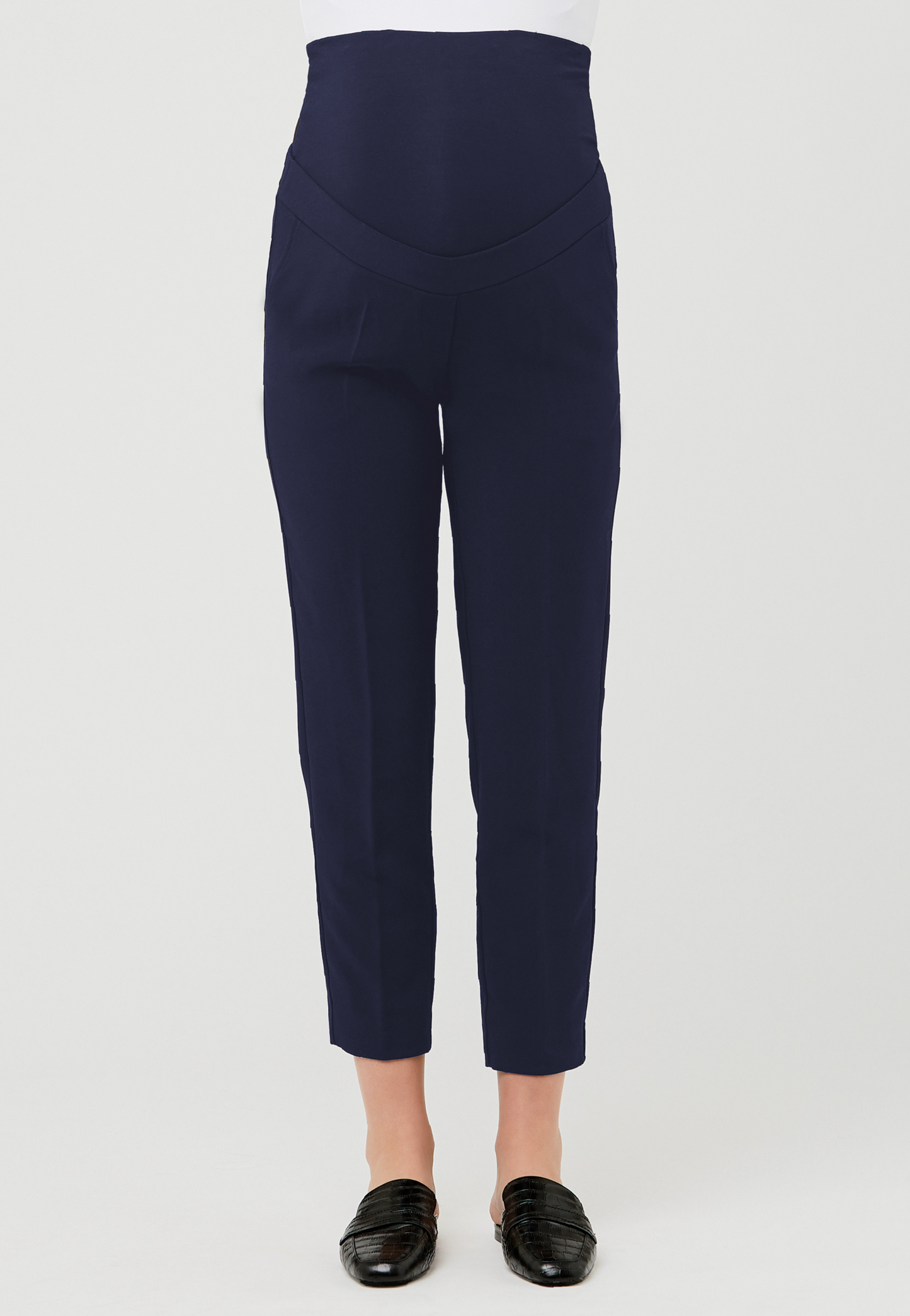 Pantalon court de maternité classique Alexa