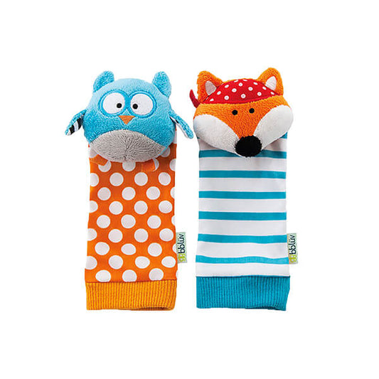 Düo: Foot Finders Baby Socks || Düo: Chaussettes bébé Attrapes-pieds