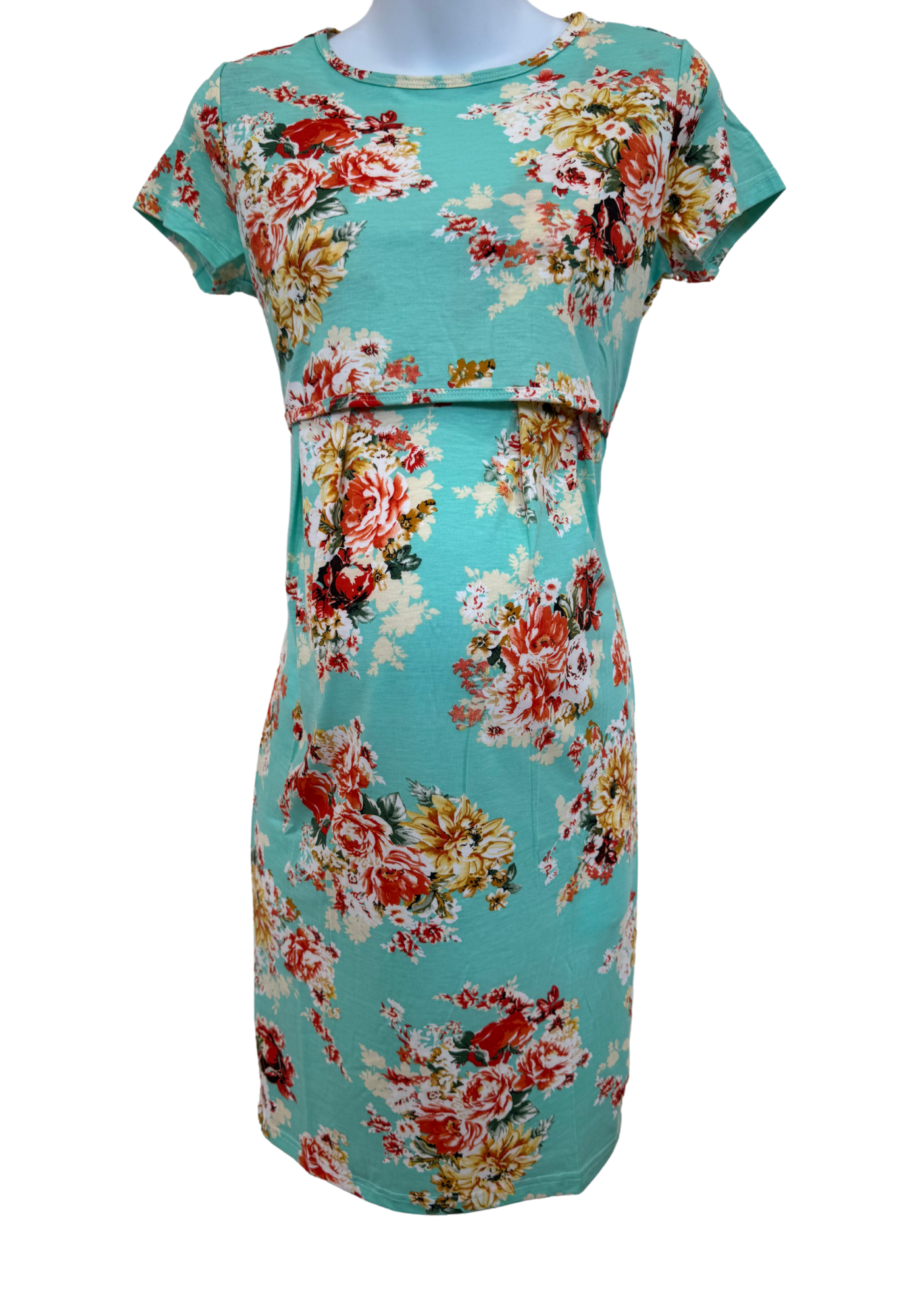 Kasy Maternity and Nursing T-Shirt Dress