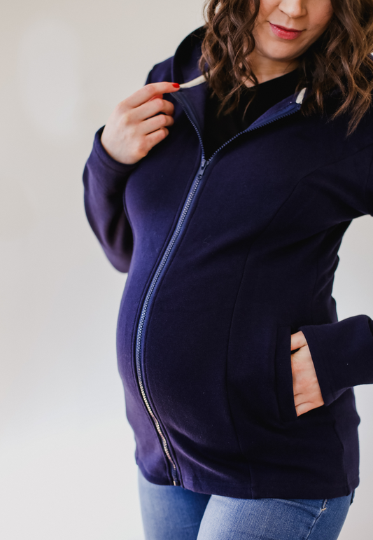 Hoodie en polar 2-en-1 pour portage