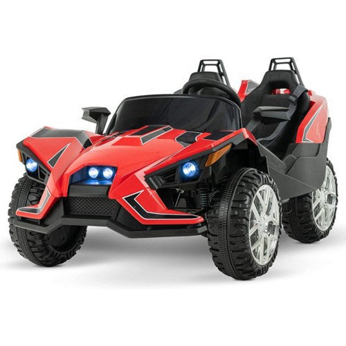 Voiture électrique 12 V pour enfants avec télécommande, style Slingshot, 2 places