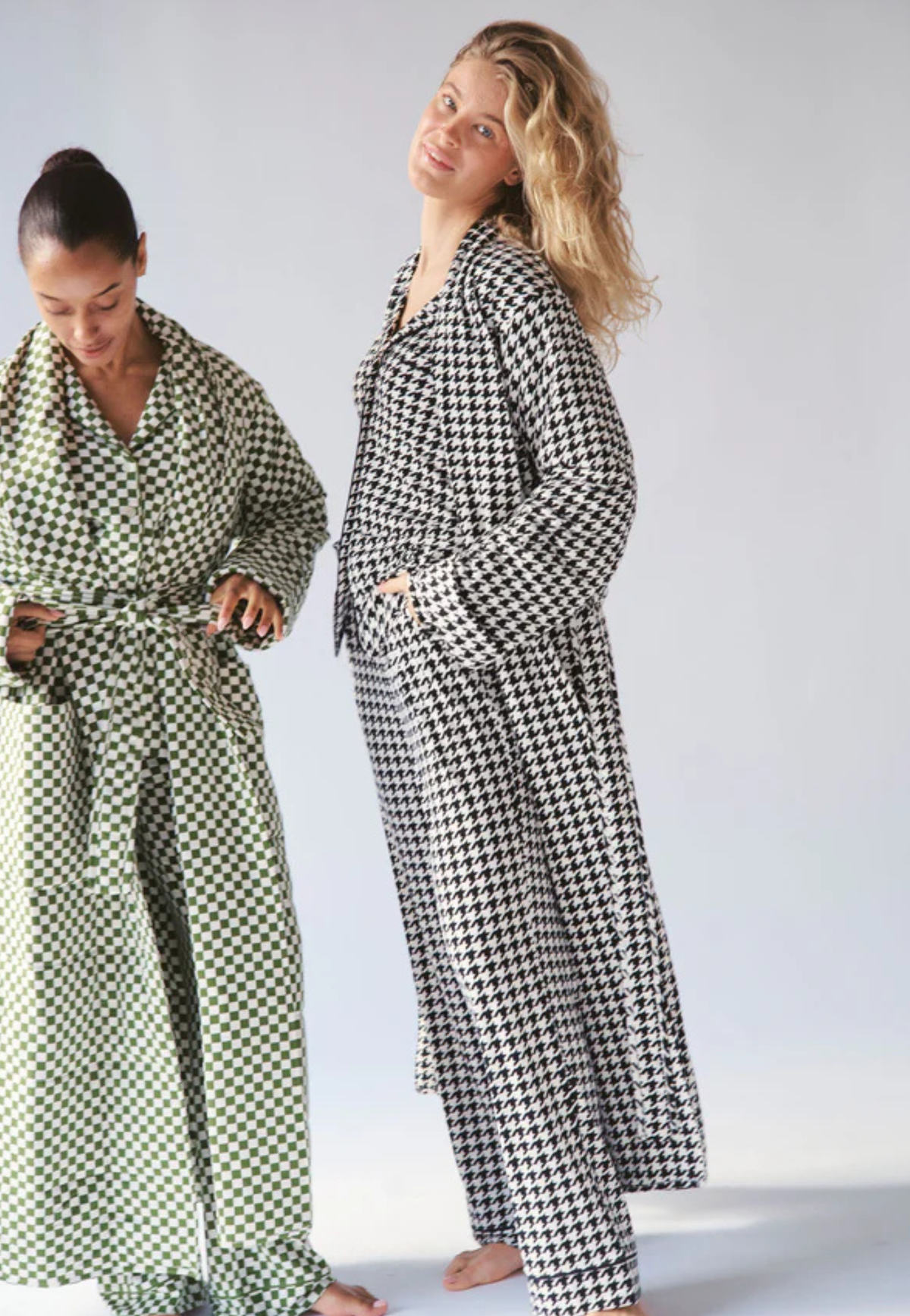 Bambi and Birdie Quilted Bamboo Robe