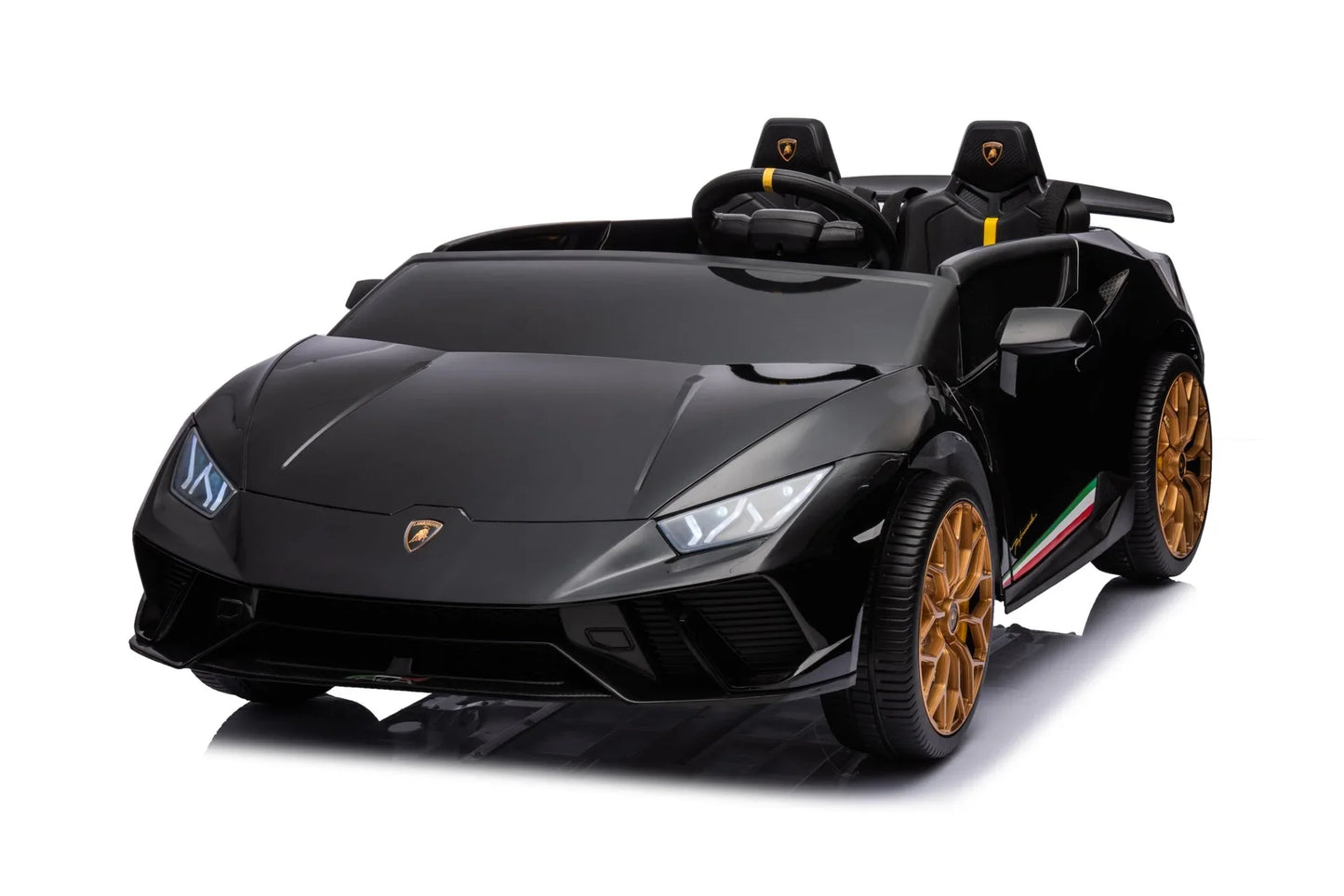 Voiture électrique pour enfants de luxe 2 places Lamborghini Huracan 24V 2026 avec télécommande