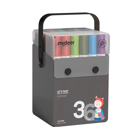 Translucent Dual Tip Marker 36 Colors