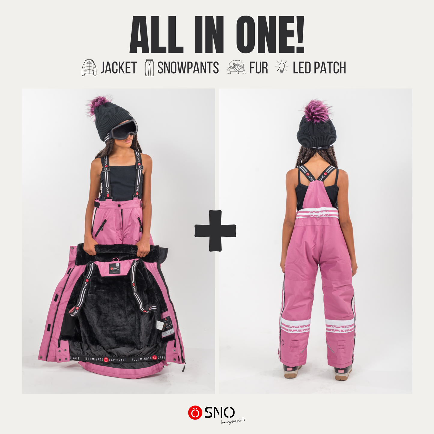 Habit de neige performant Jenna - Manteau et pantalon de ski OSNO
