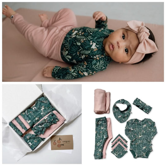 Coffret Cadeau Capsule Bébé Bambou | Bois de Rose et Bois de Rosier Crépuscule
