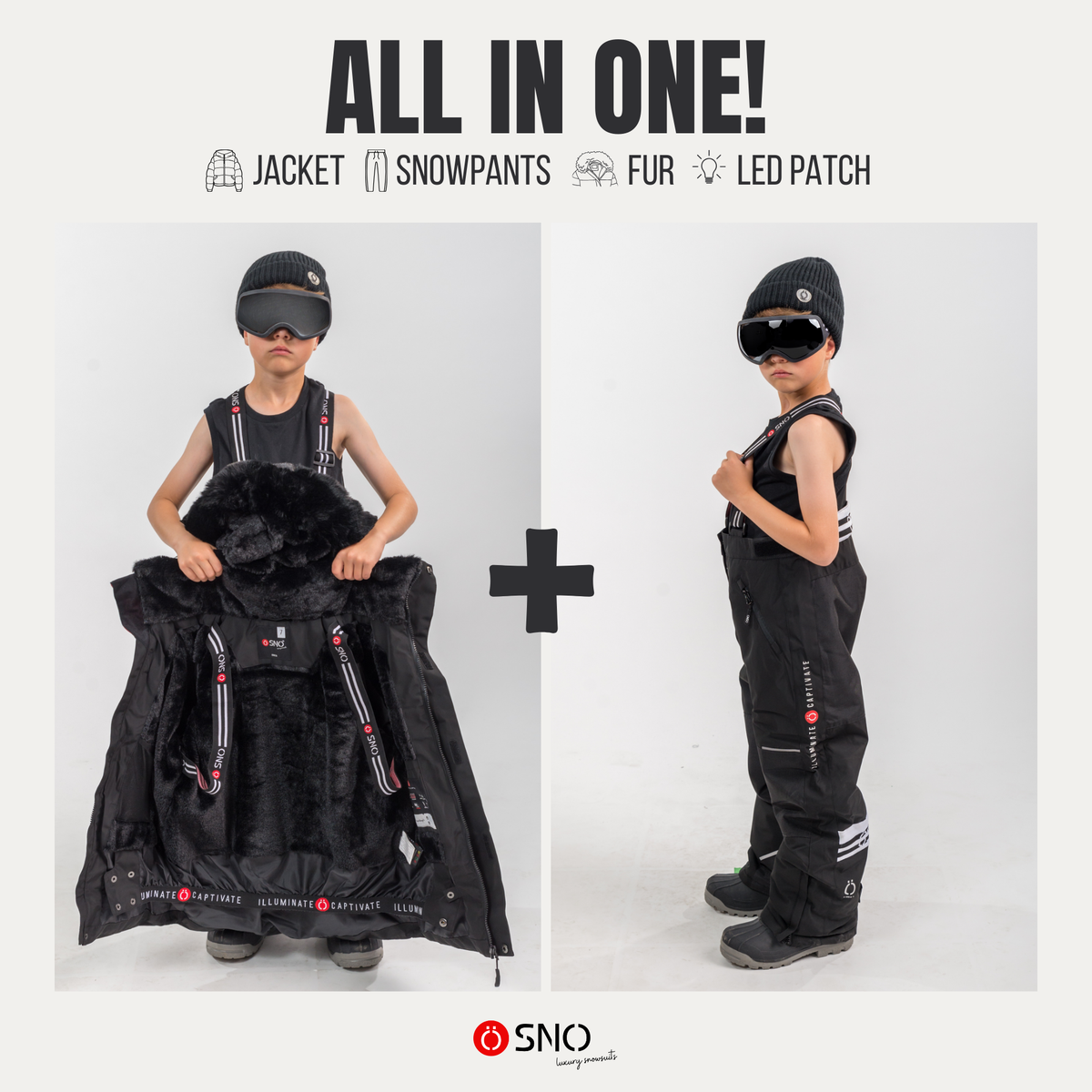 PRE-ORDER: Rafa's Luxury Snowsuit - Jacket & Snowpants