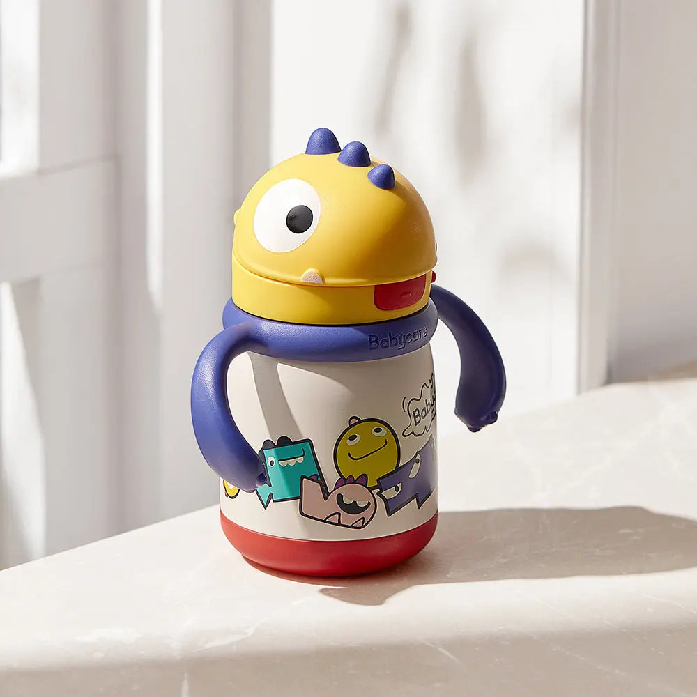 Dino Thermo Straw Sippy Cup 300ml
