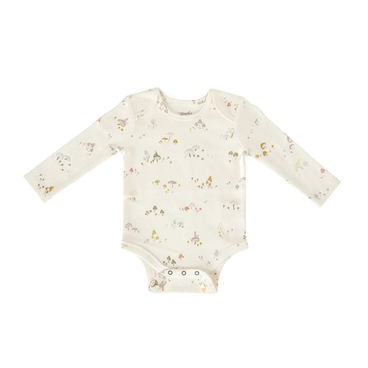 Lap Shoulder One-Piece | Mini Mushrooms | Pehr