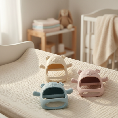 Beaver Teething Mitten