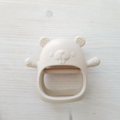 Beaver Teething Mitten
