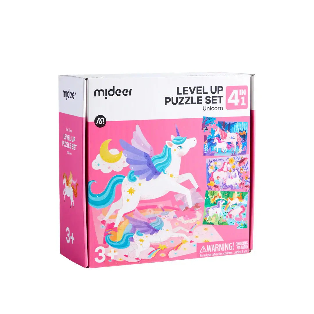 Level Up 4-in-1 Puzzle Set - Unicon
