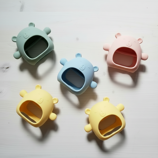 Bear Teething Mitten