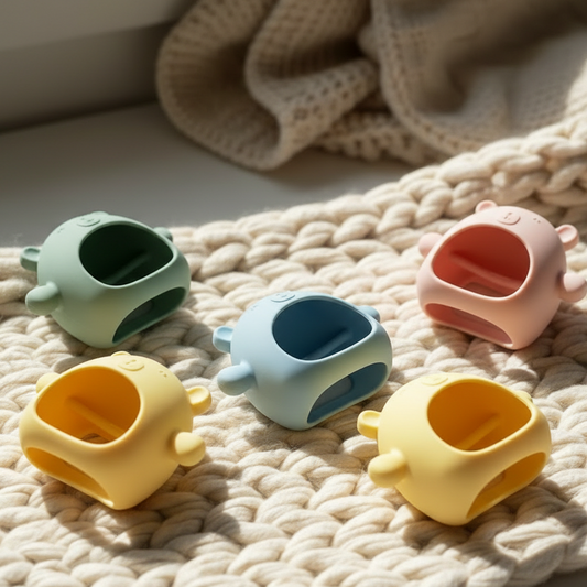 Bear Teething Mitten