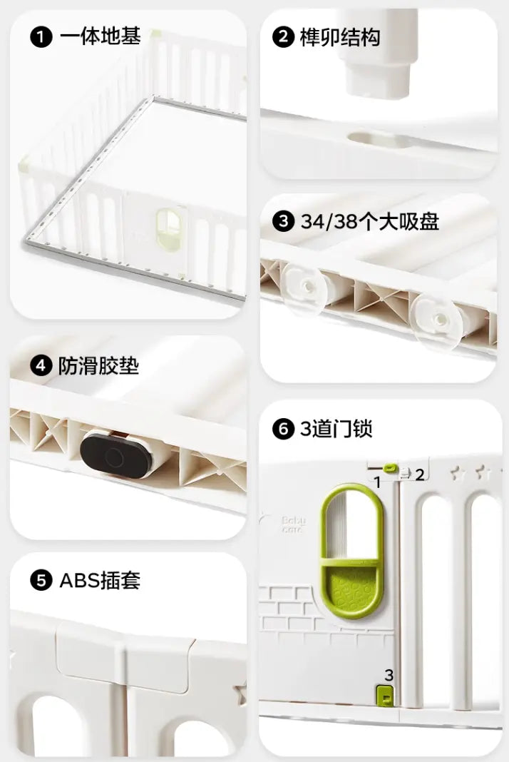 Baby Safety Playpen Play Yard 1.8*2.0m