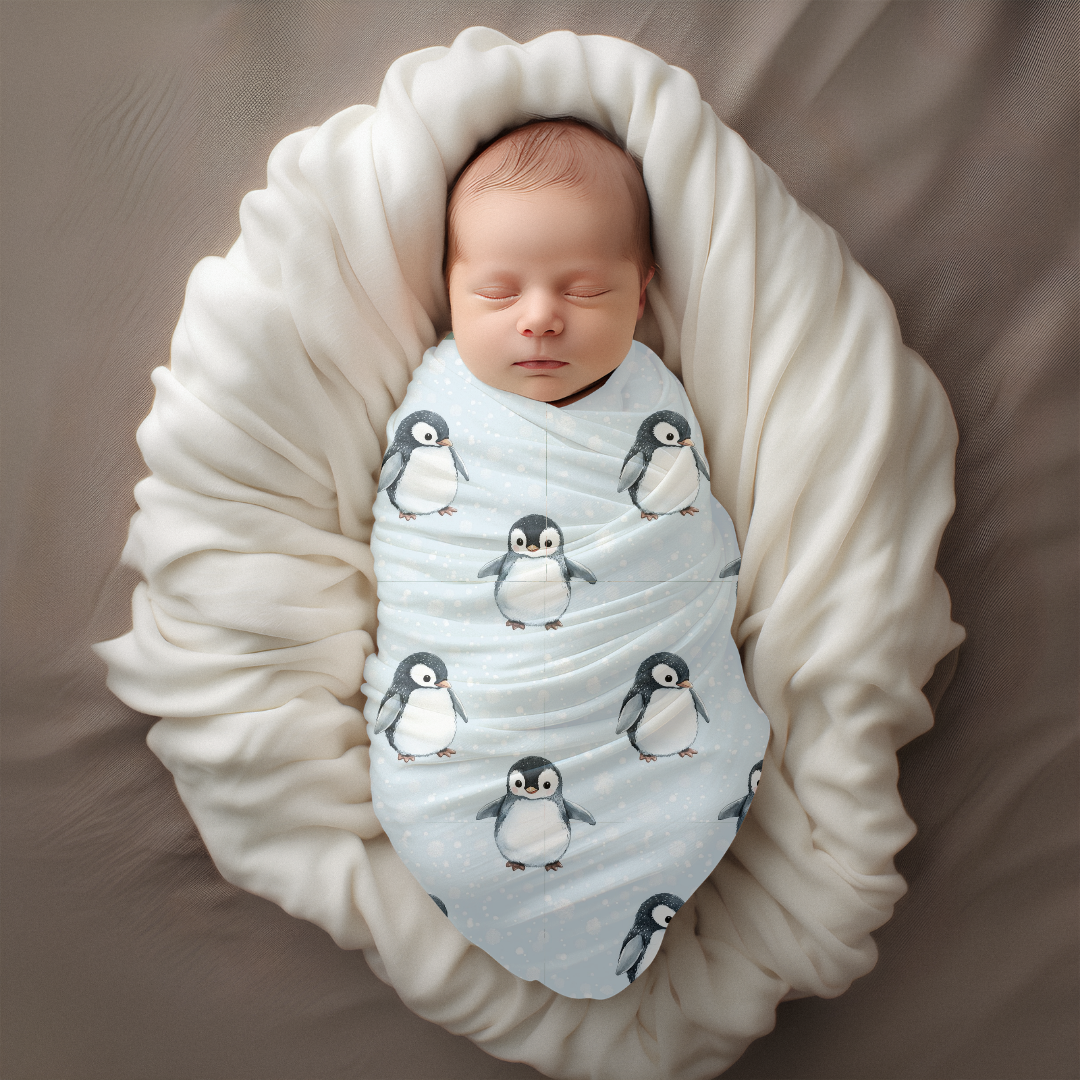 Mousseline Classique pingouin
