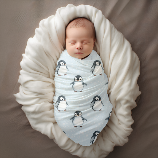 Mousseline Classique pingouin