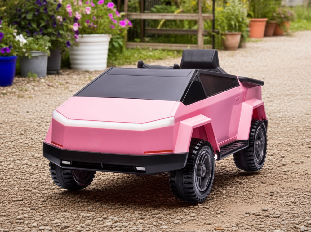 Voiture électrique 12 V pour enfants Tesla Cybertruck style 2026 avec télécommande