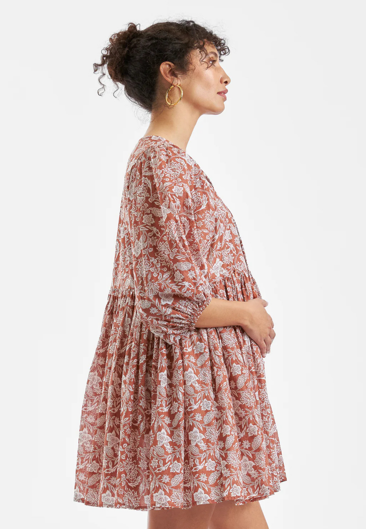 Cali Cotton Nursing Dress