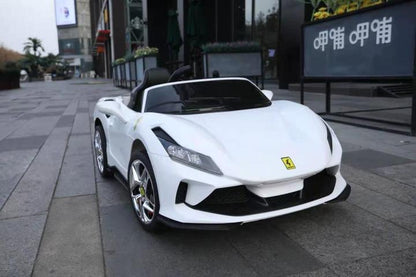 Voiture électrique 12 V pour enfant Ferrari F8 avec télécommande