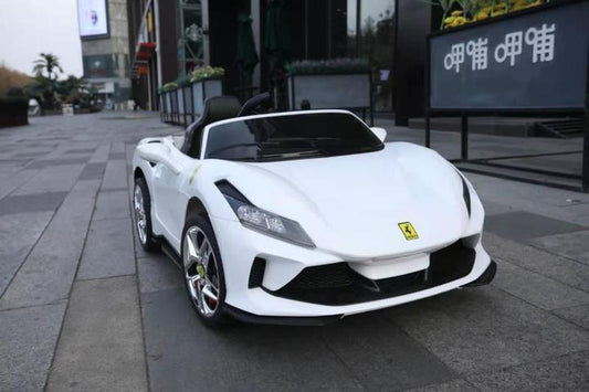 Voiture électrique 12 V pour enfant Ferrari F8 avec télécommande