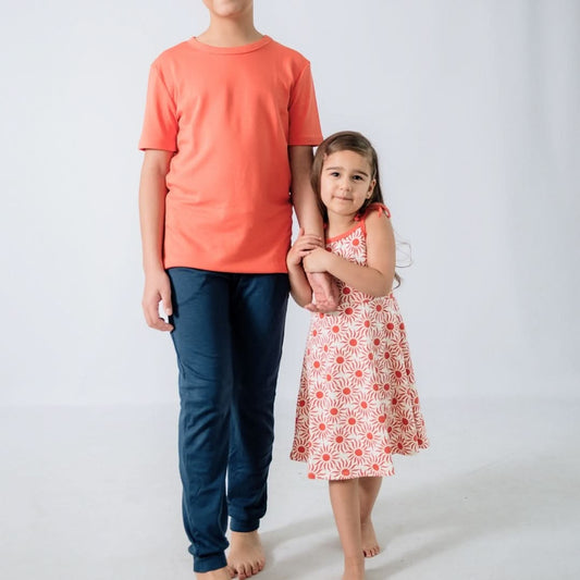 Robe à bretelles en bambou pour enfants | Sunkissed
