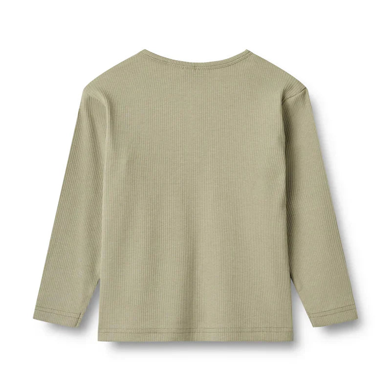 T-shirt Morris | Thé vert | Blé Enfants