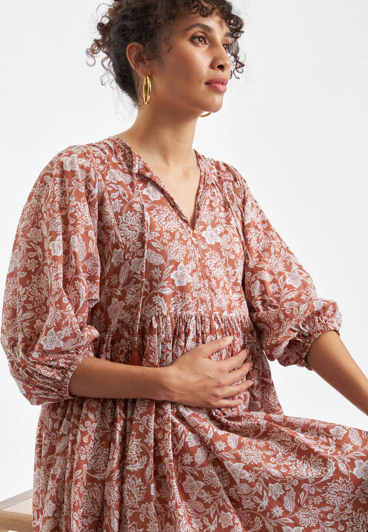 Cali Cotton Nursing Dress
