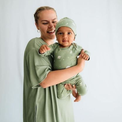 Rayon from Bamboo Baby Capsule Gift Box | Outer Space & Sage
