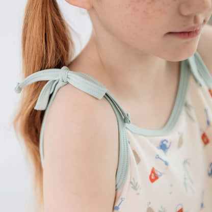 Robe bretelles en bambou pour enfants | J'adore